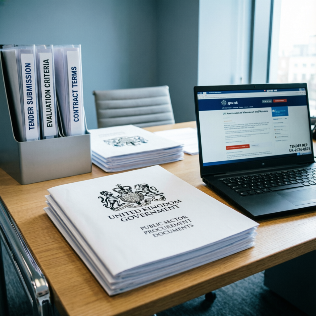 UK procurement documents and tender preparation