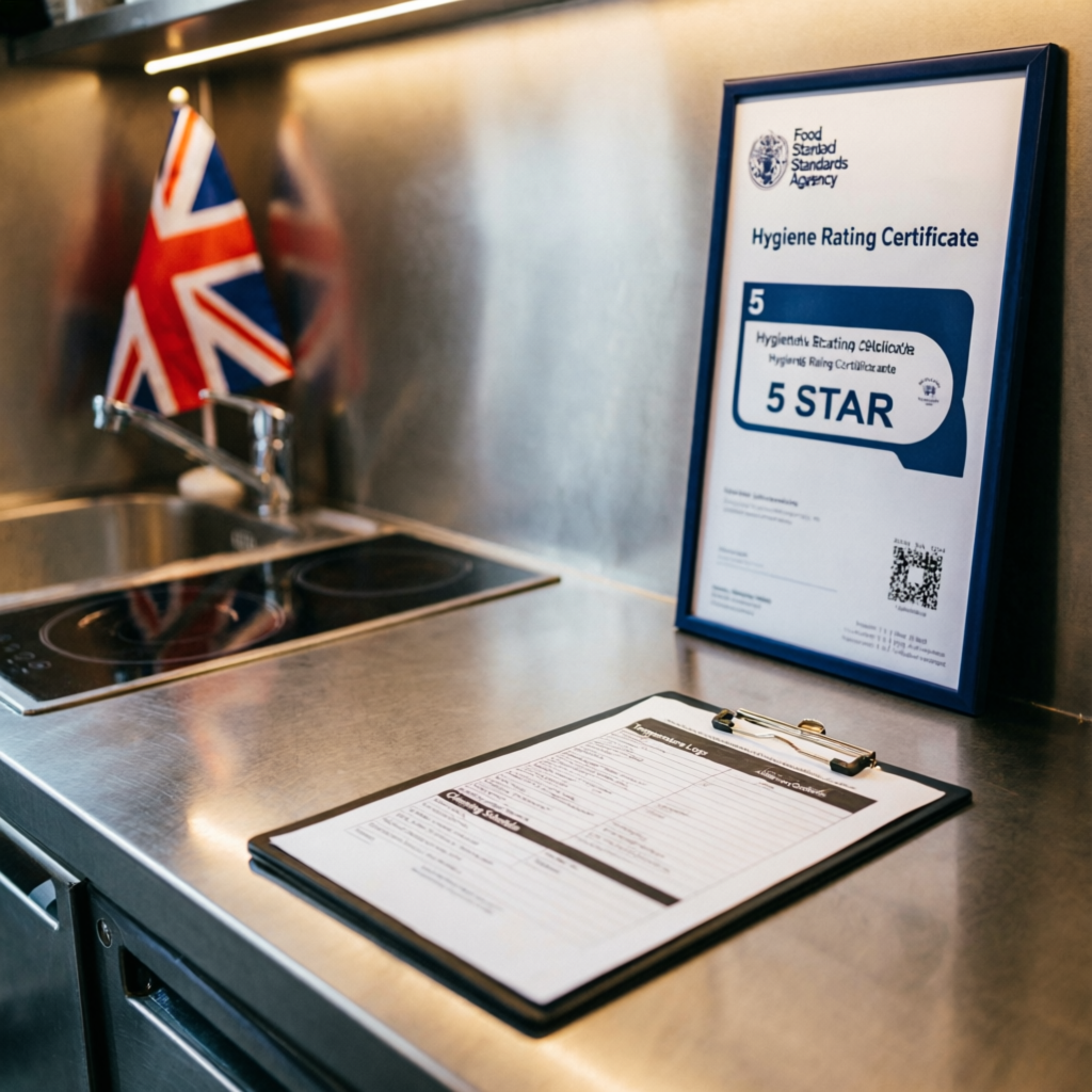 UK food compliance, safety and operations with 5 star hygiene rating