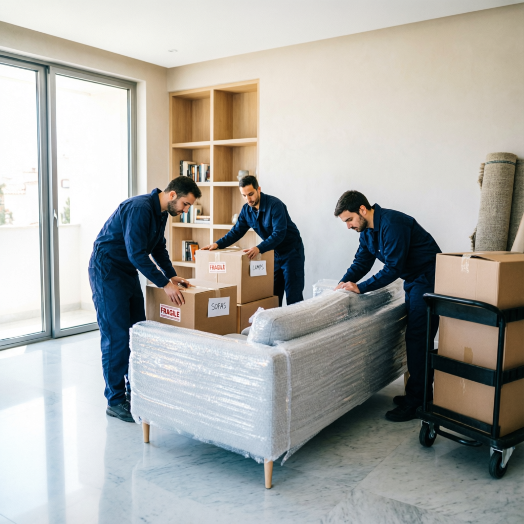 Harmandere evden eve nakliyat profesyonel paketleme