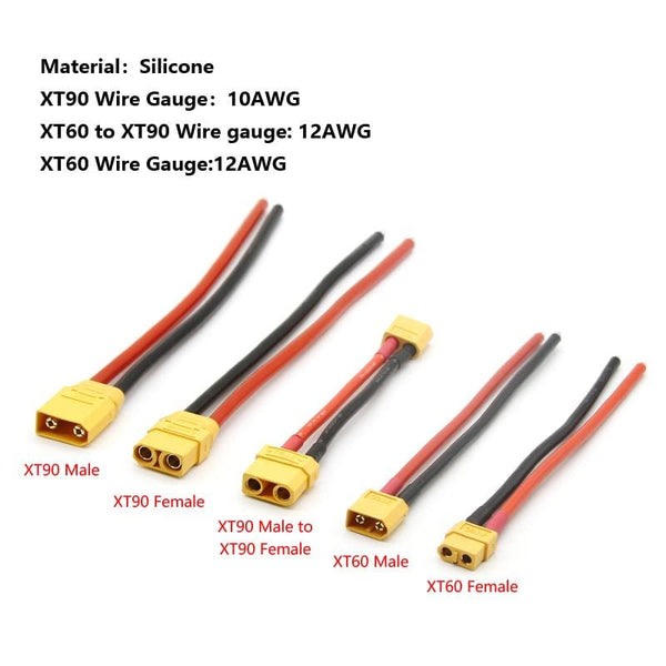 XT60 XT90 Connectors