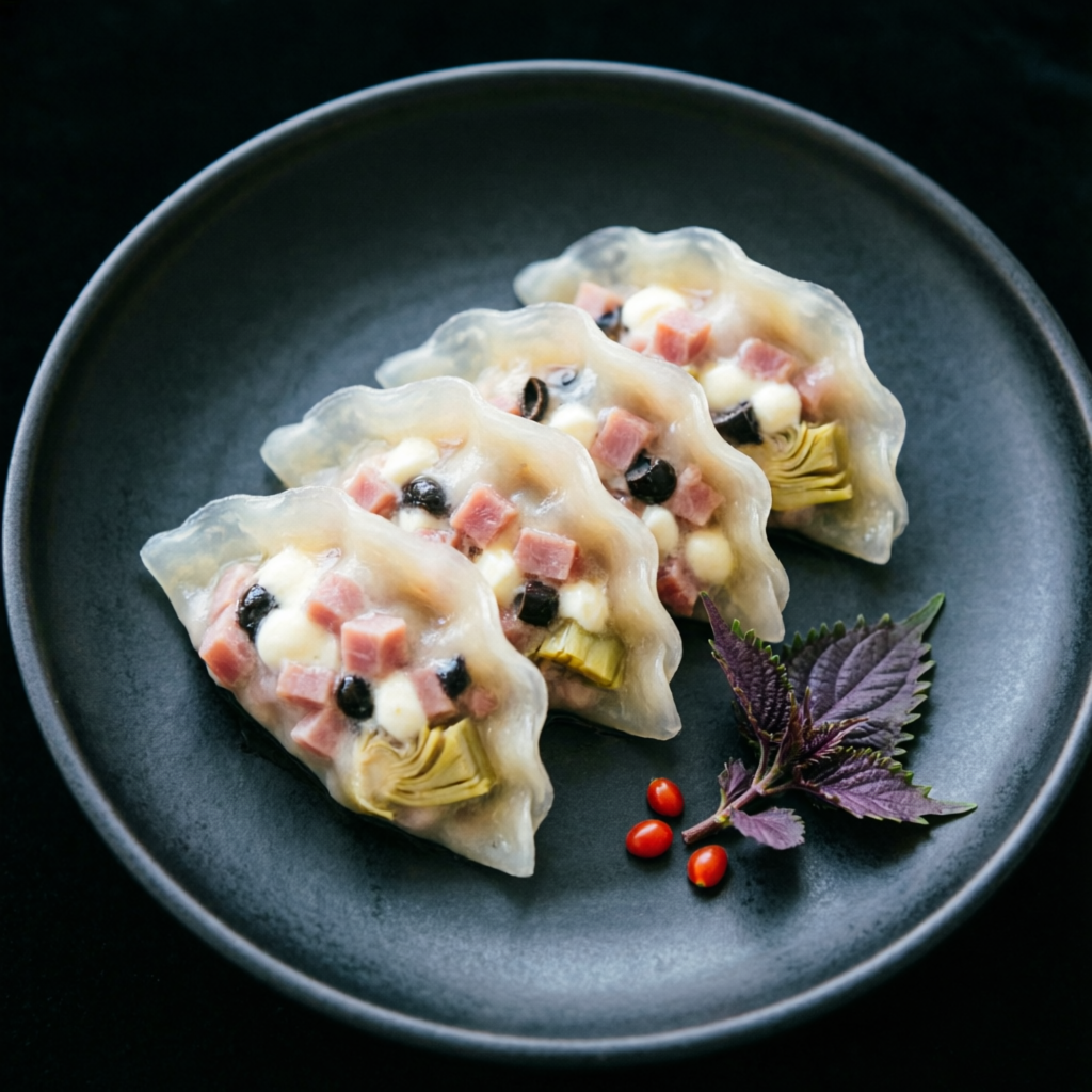 Ravioli Quattro Stagioni - Delicati ravioli giapponesi ripieni