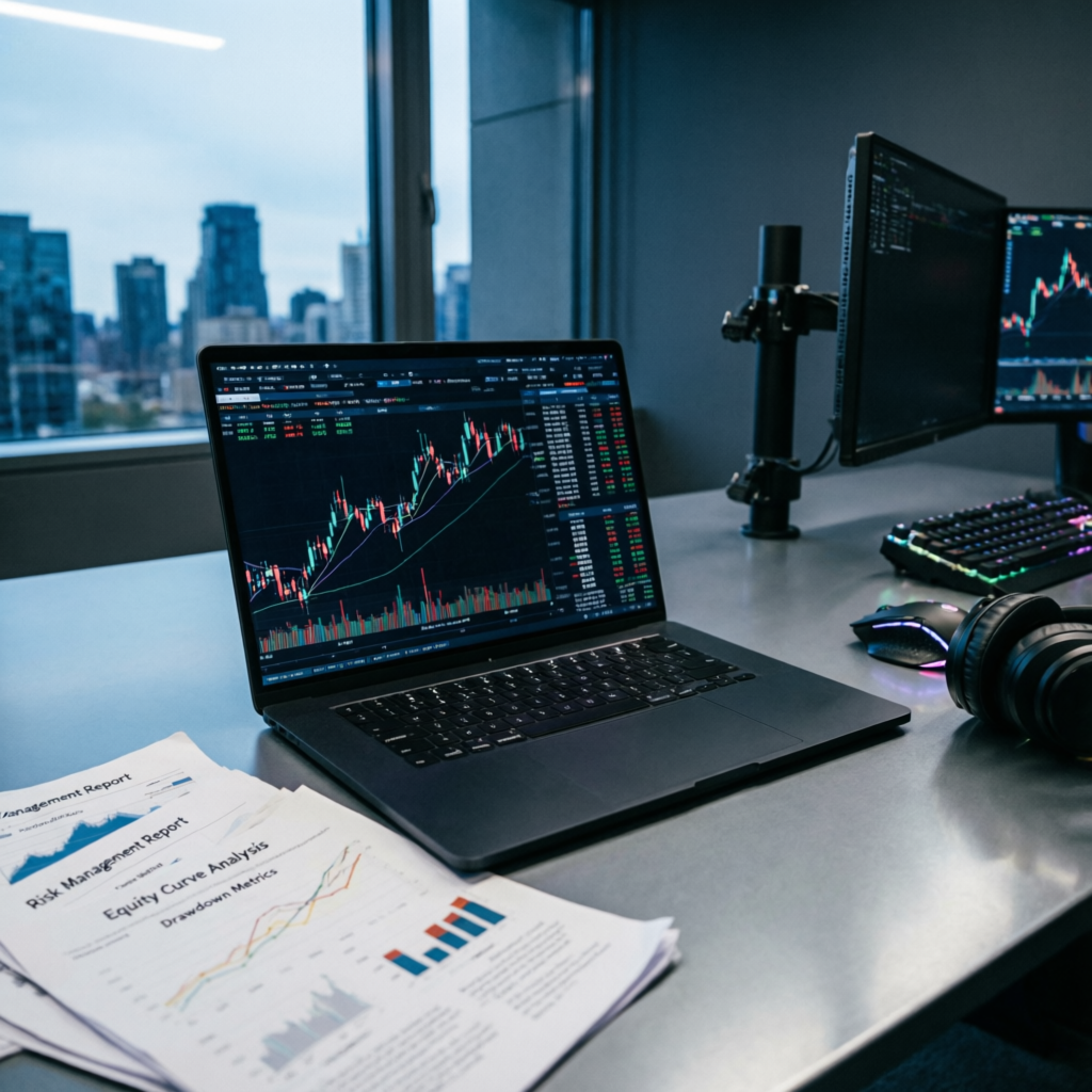 One Funded prop firm review workspace with trading analysis