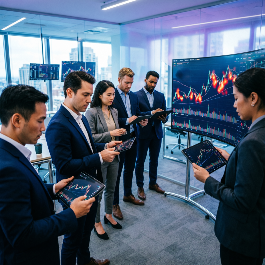 Professional forex trading team at Prop Firm Gurus
