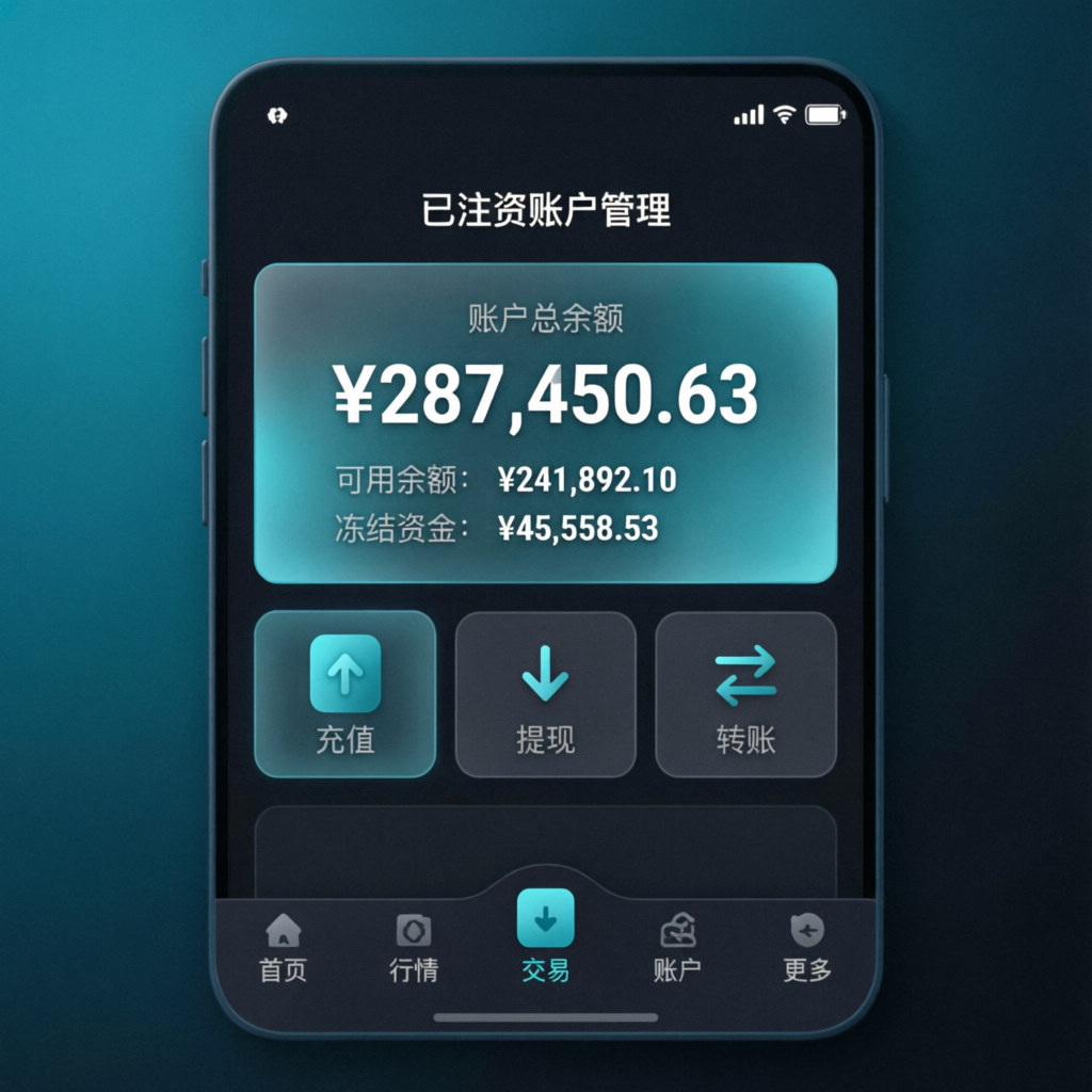 Mobile trading app for funded account management on the go