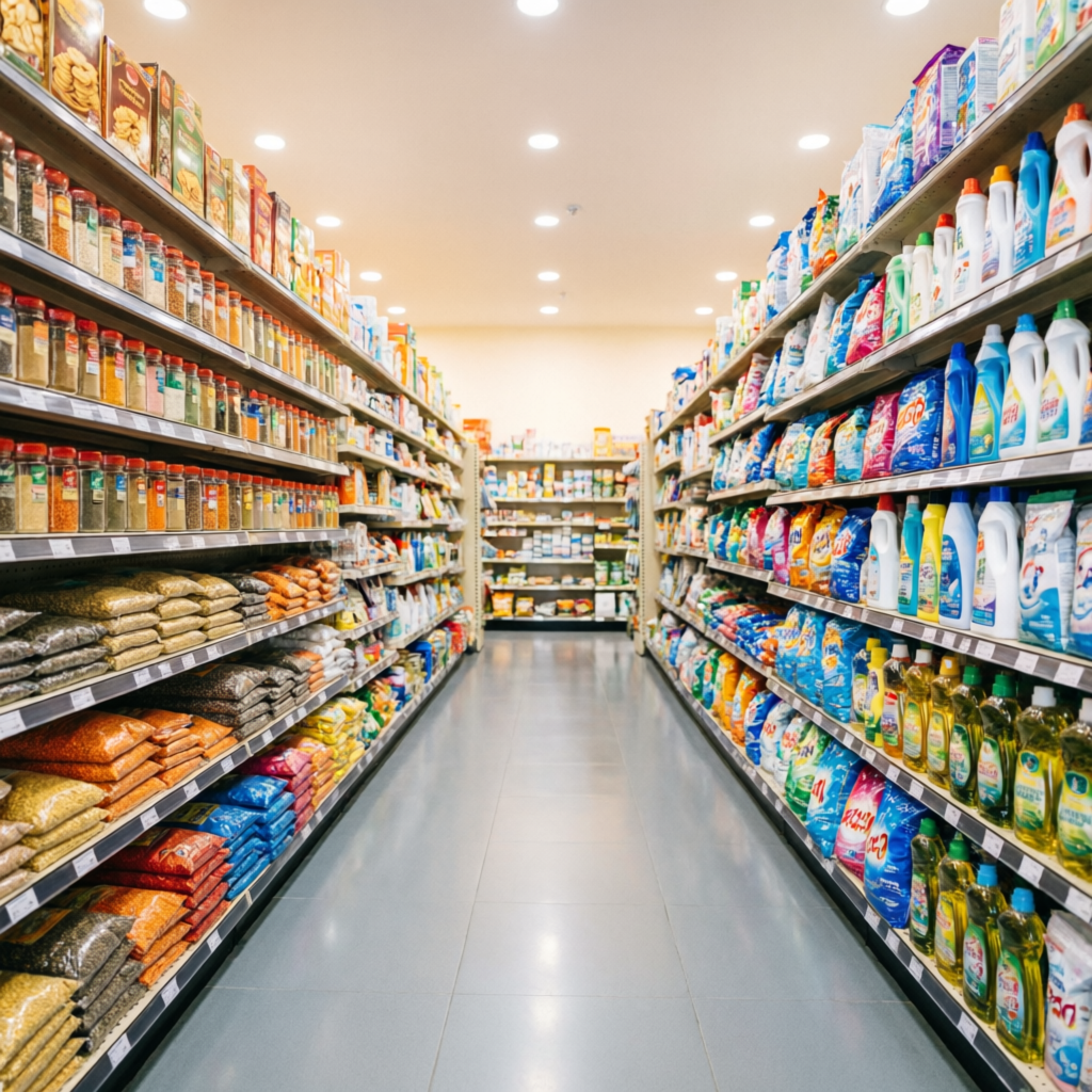 Grocery Store Aisle
