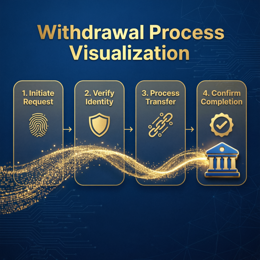 Apex Trader Funding withdrawal process visualization