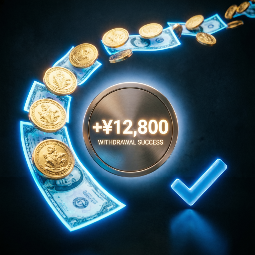 Successful withdrawal from Apex PA Account with profit visualization