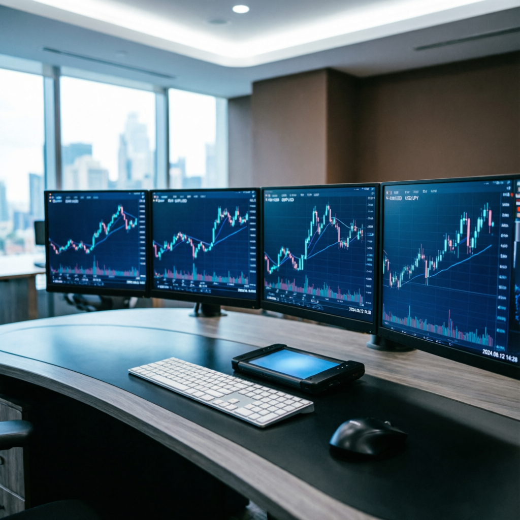 Professional Forex Trading Desk
