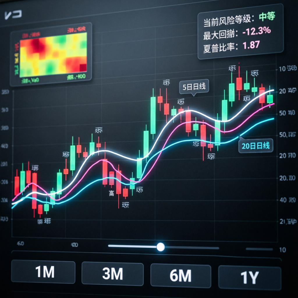 Risk management chart analysis for prop firm trading