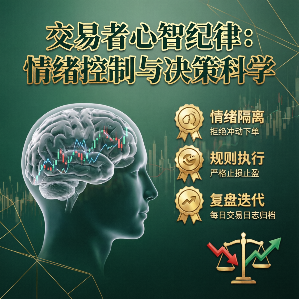 Trading psychology and emotional discipline visualization