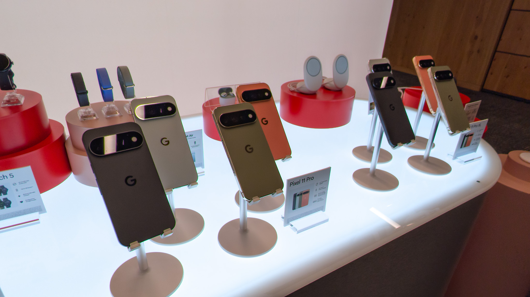 Google Pixel 11 lineup on display at Made by Google 2026