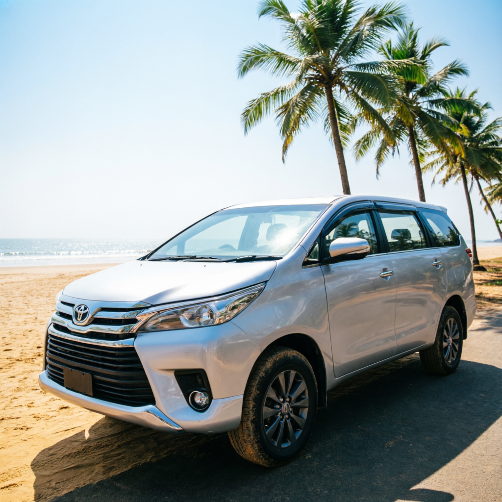 Innova Crysta taxi in Goa