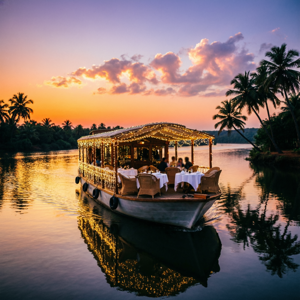 Dinner cruise Mandovi Goa