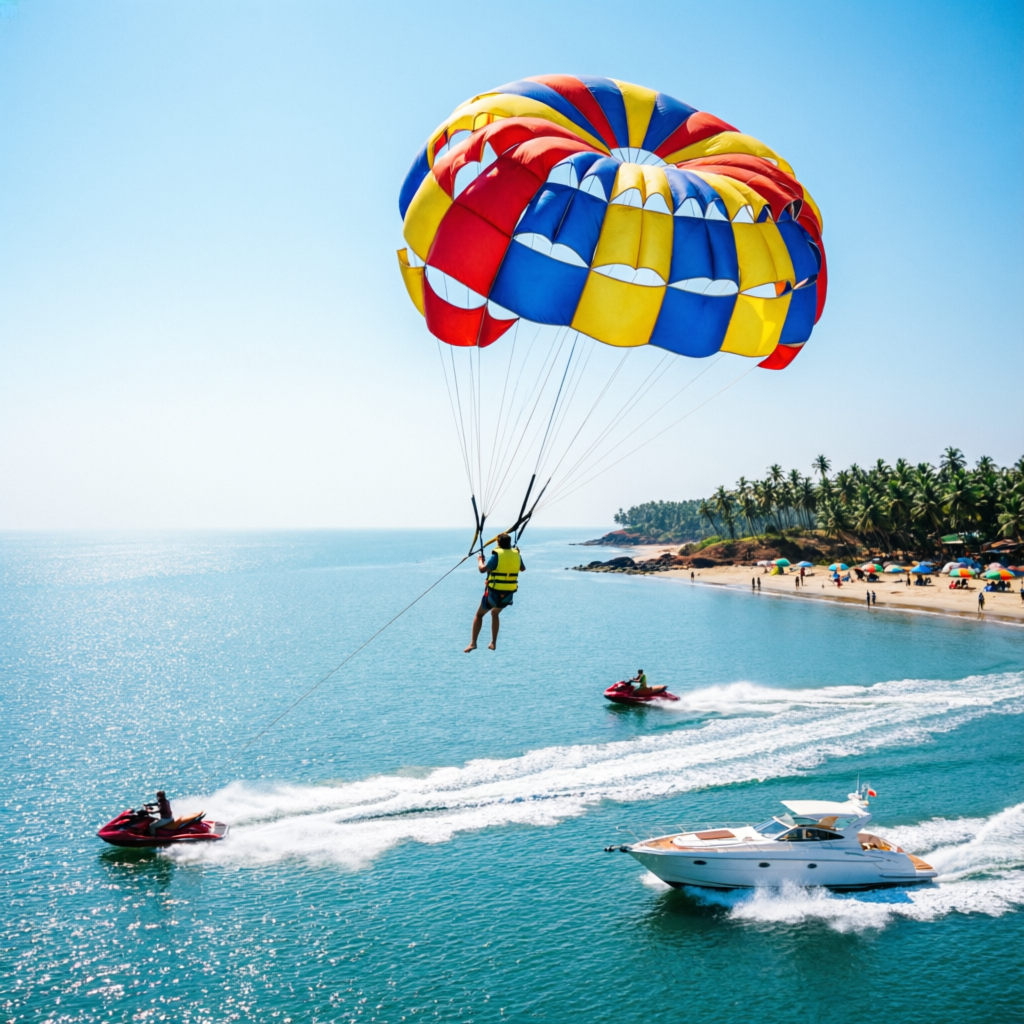 Parasailing in Goa