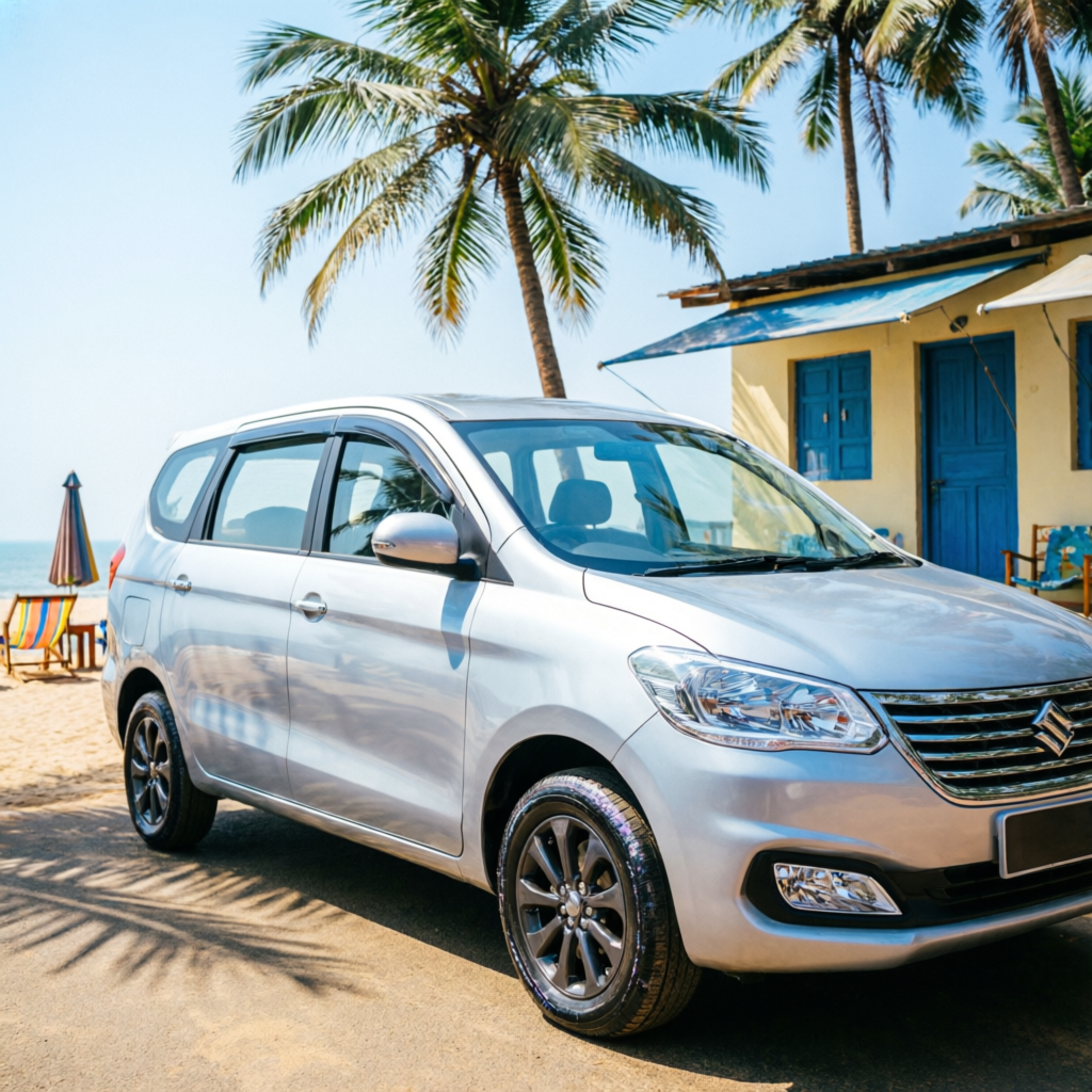 Maruti Ertiga taxi in Goa