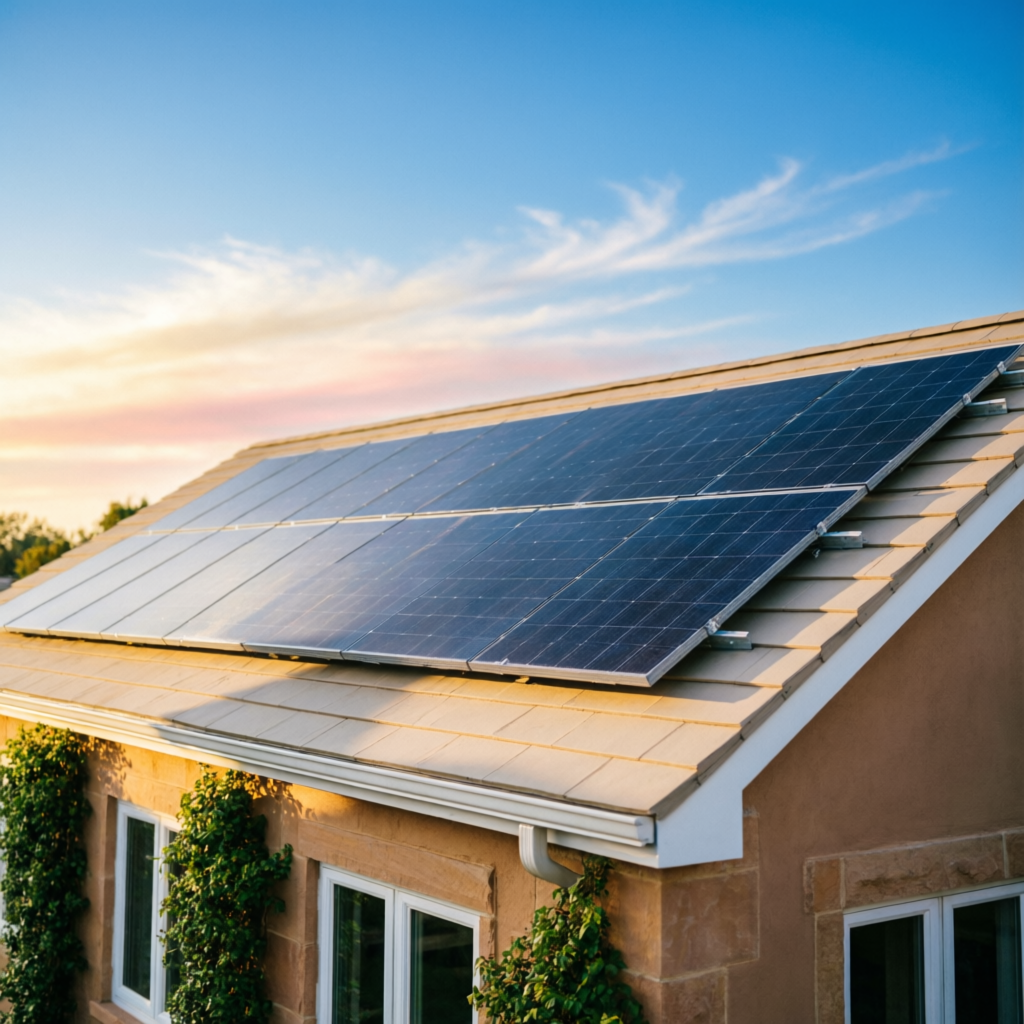 Solar Panels on Rooftop in Sonepur, Odisha