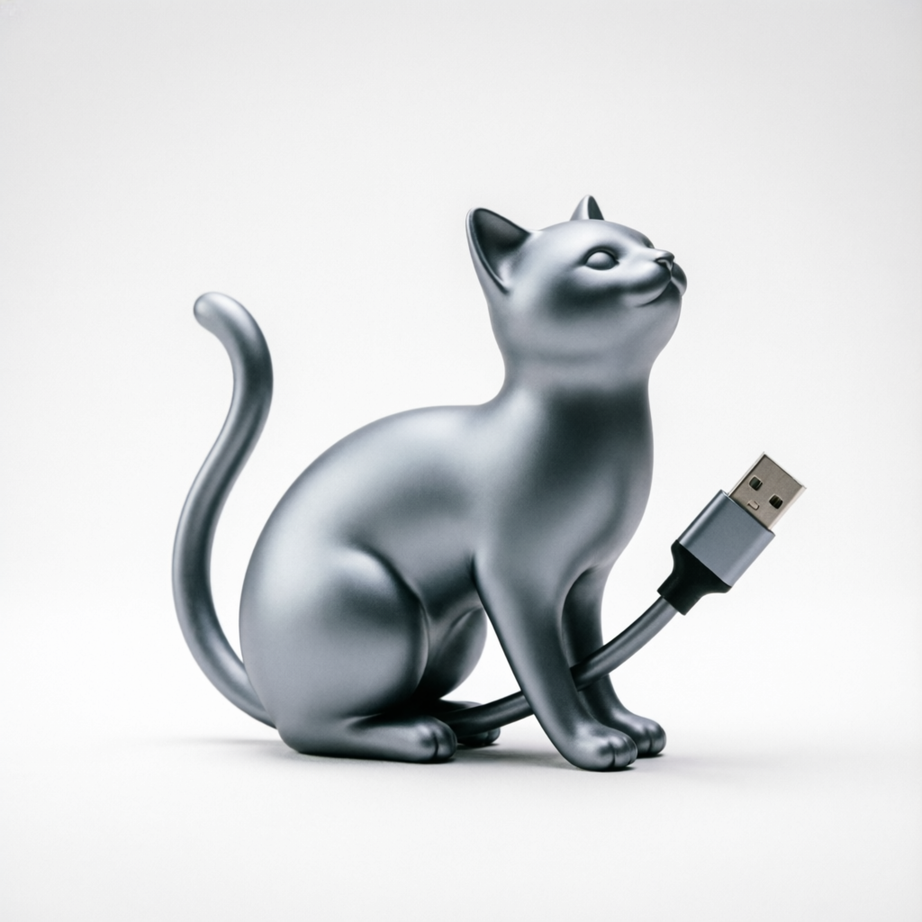 VFP Media Logo - Cat USB Cable