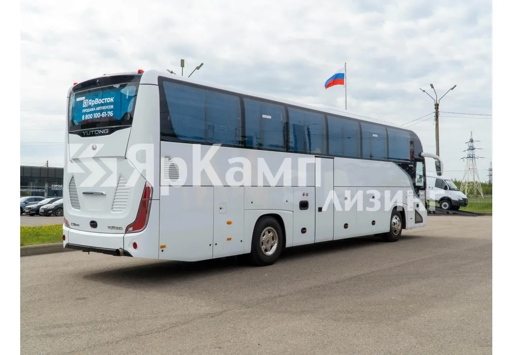 Yutong ZK6128H, вид сзади