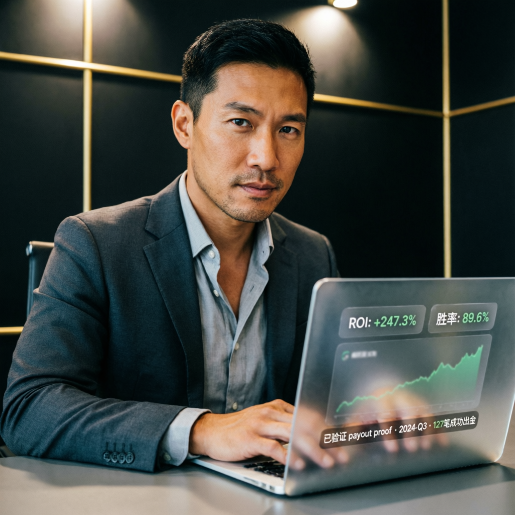 Professional trader reviewing verified Apex Trader Funding payout proof with ROI statistics