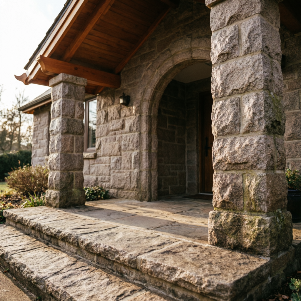 Облицовка крыльца