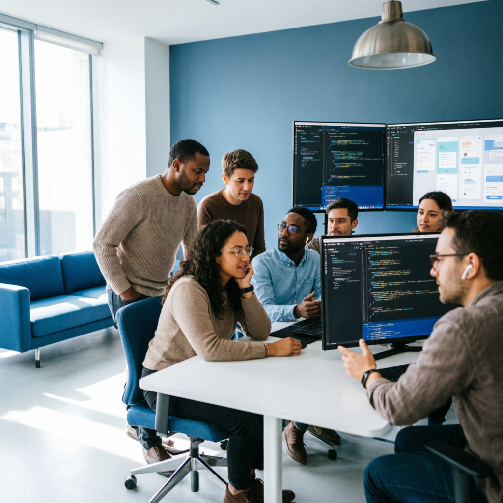 WebStripe Technologies workspace