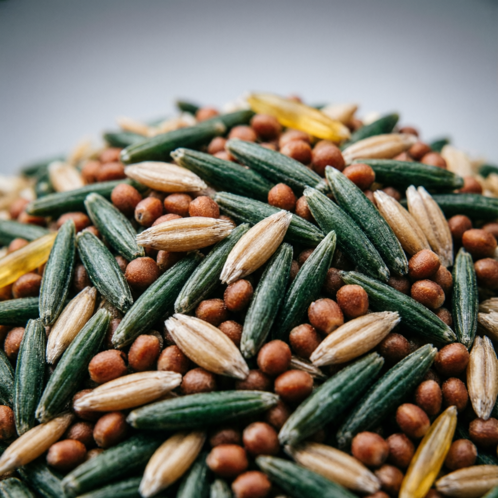 Premium grass seed blend mixture