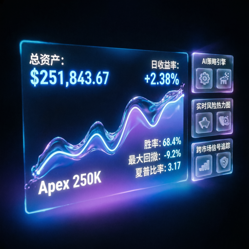 Apex 250K Account Trading Dashboard - AI-Powered Financial Analytics