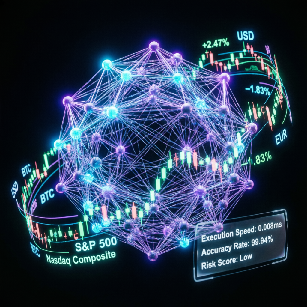 AI Automation Trading System with Neural Network and Financial Data Analysis
