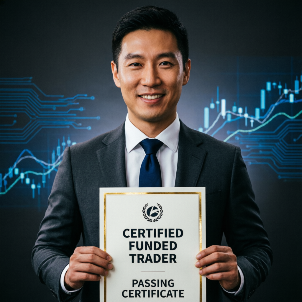 Certified funded trader
