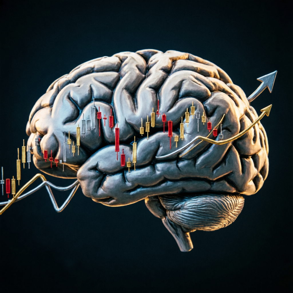 Trading psychology concept
