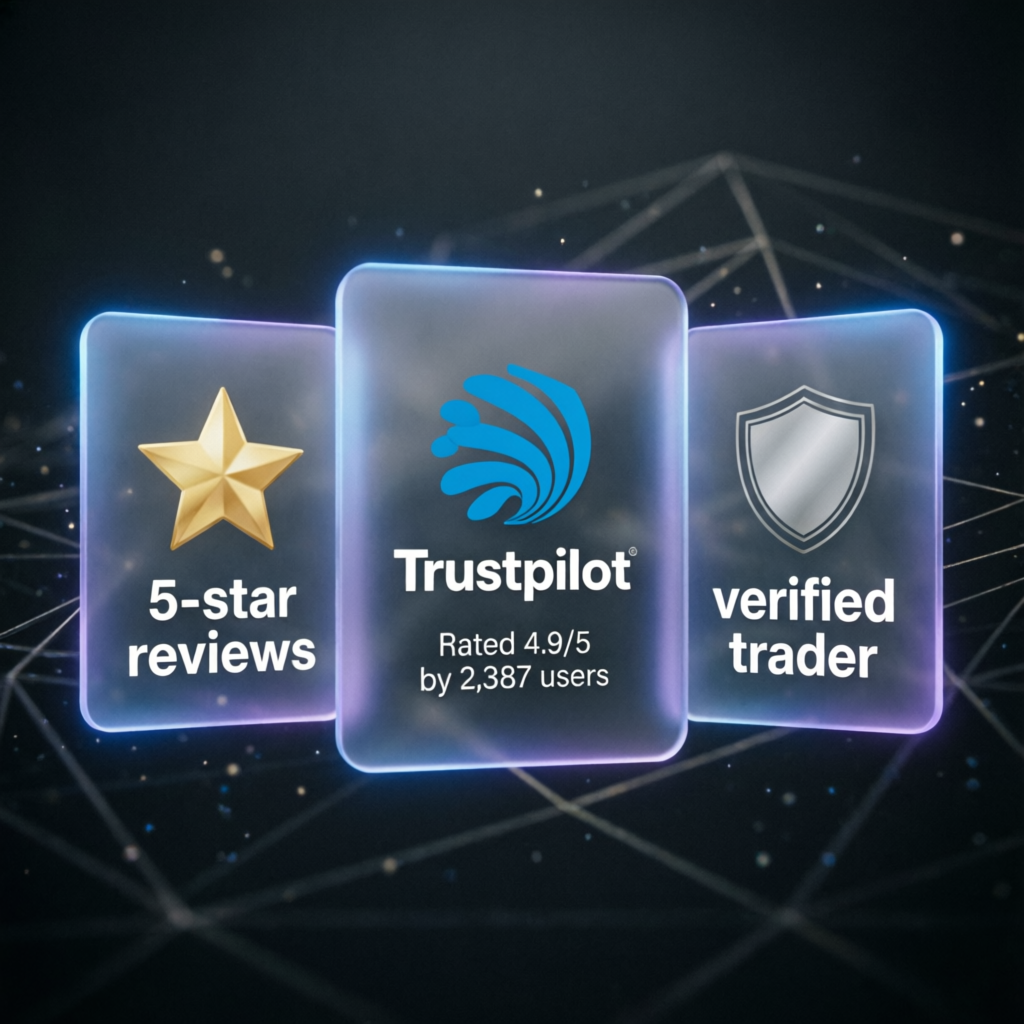 Trustpilot verified reviews and 5-star ratings