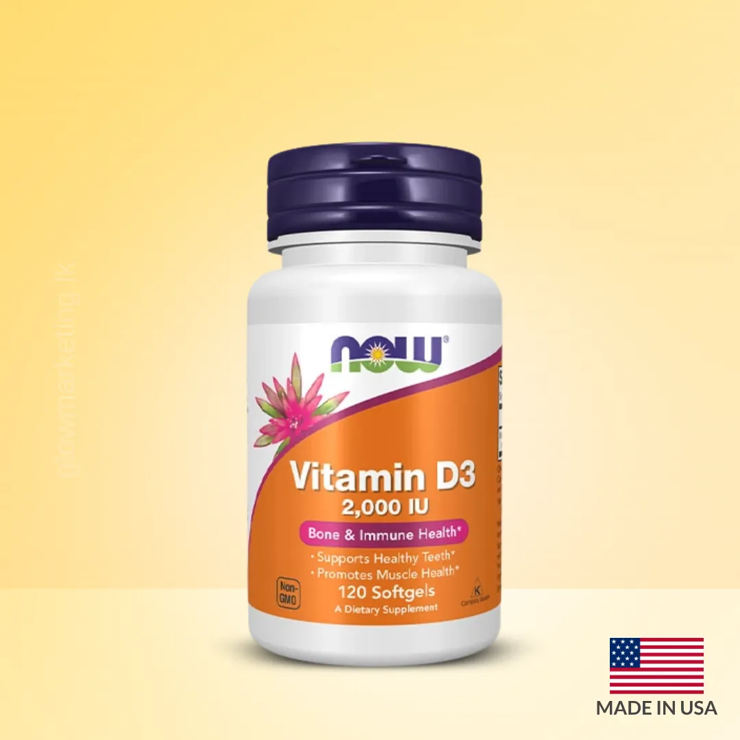 Now Vitamin D3 5000 IU (120s)