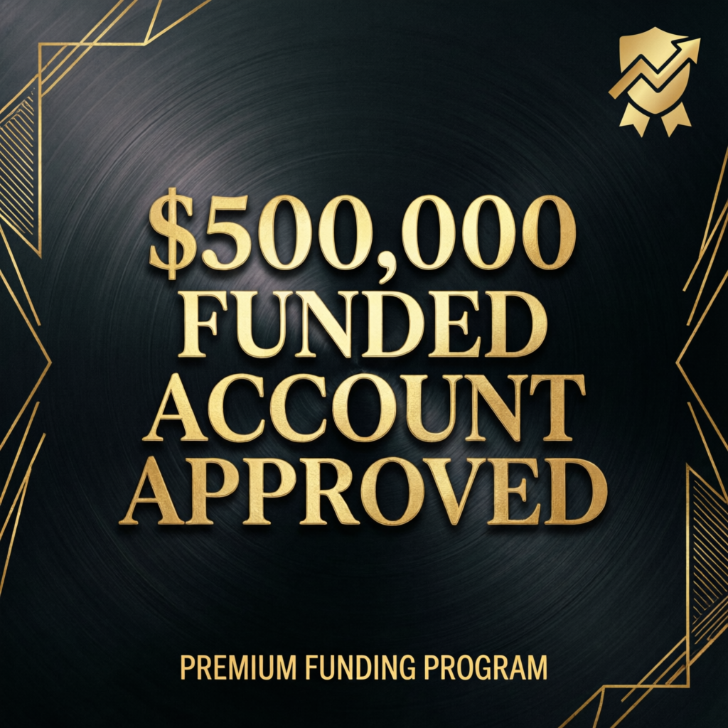 $500,000 funded account approved by FXIFY prop firm