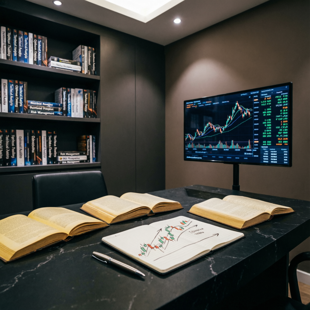 Trading education resources and books for prop firm traders