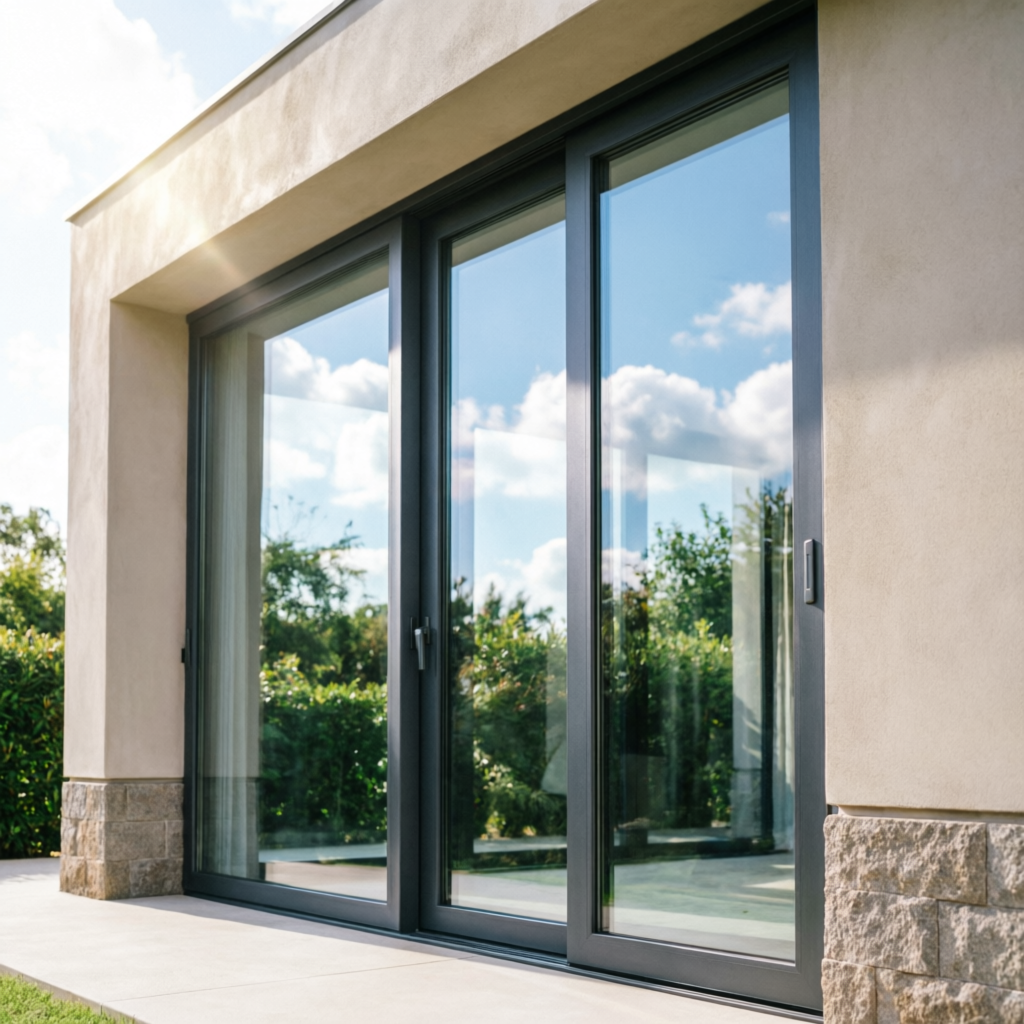 Modern window door installation Long Island