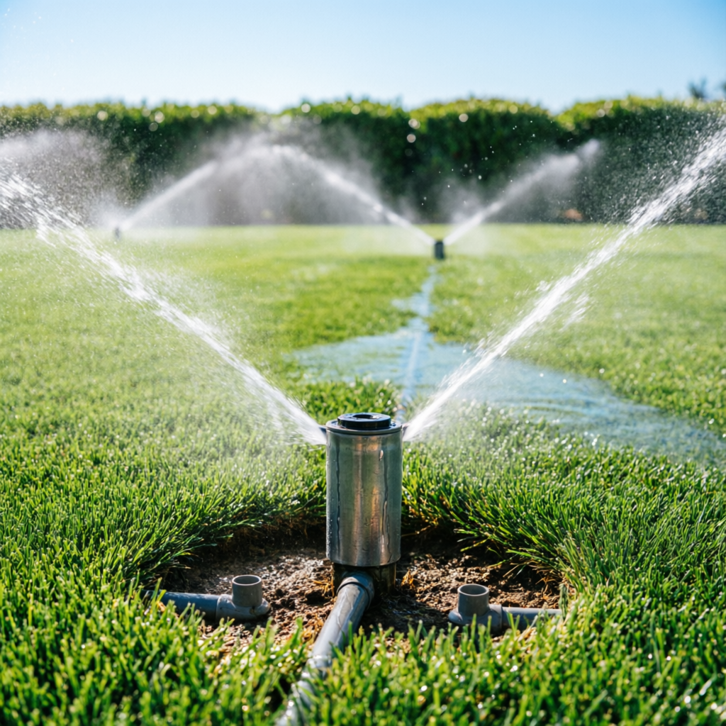 Sprinkler system installation Long Island