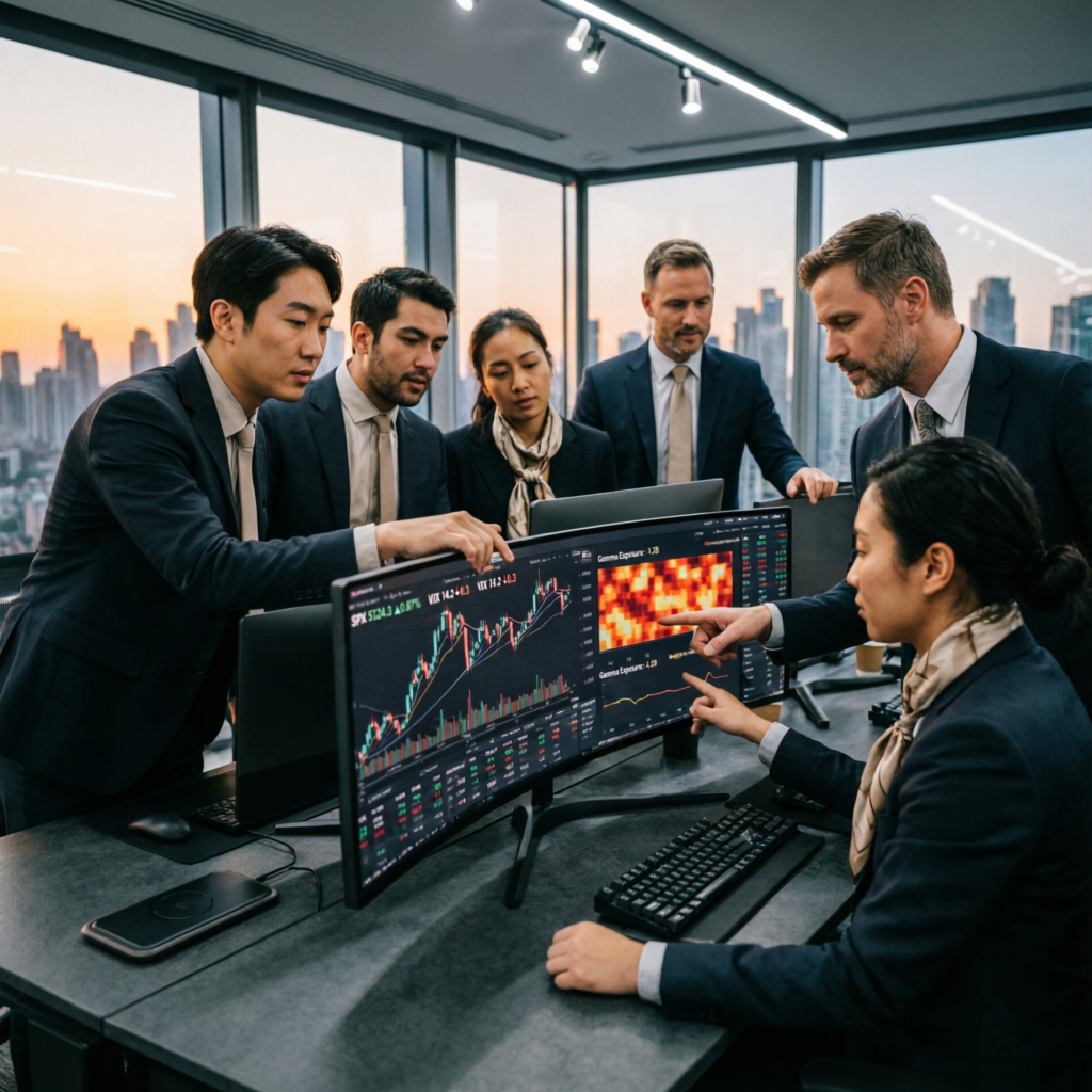 Professional Trading Team Collaboration
