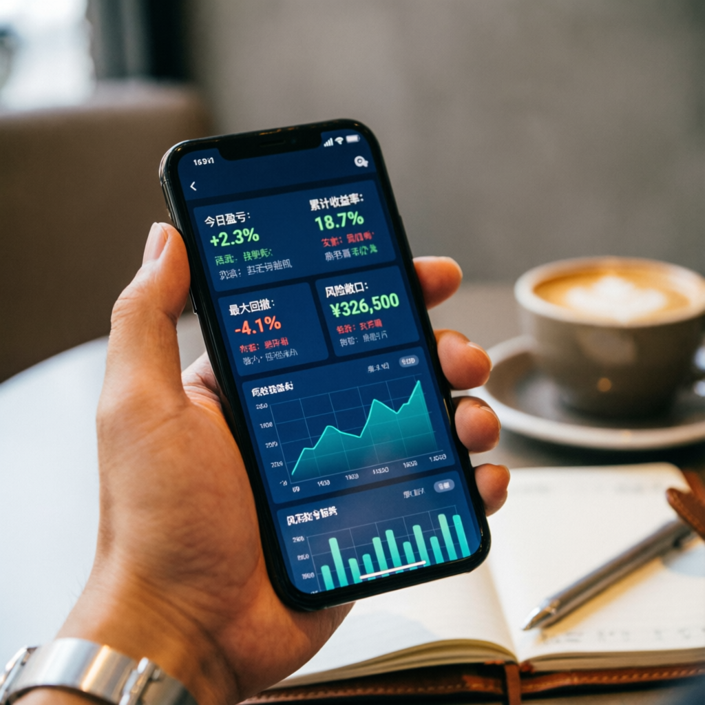 Mobile trading interface