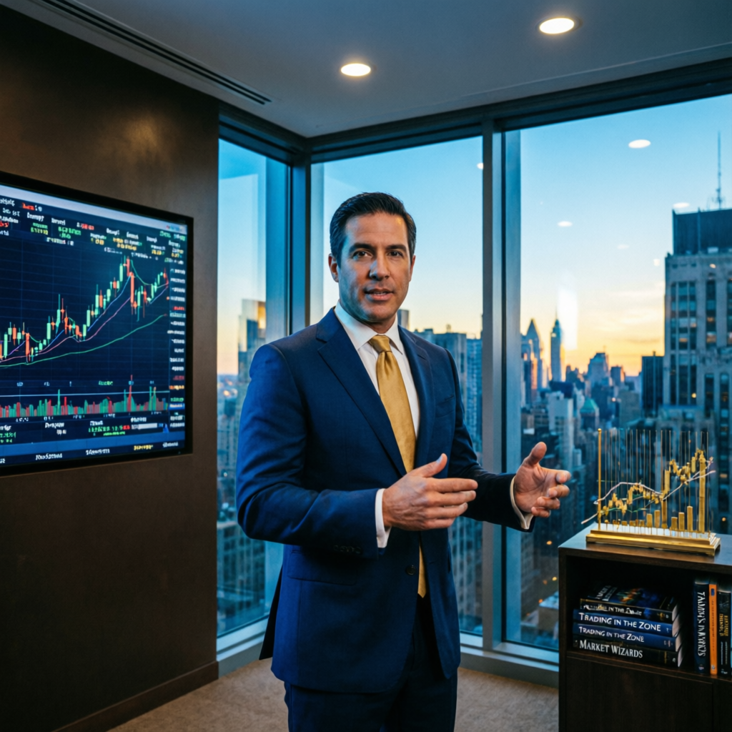 Professional trading education and mentorship session