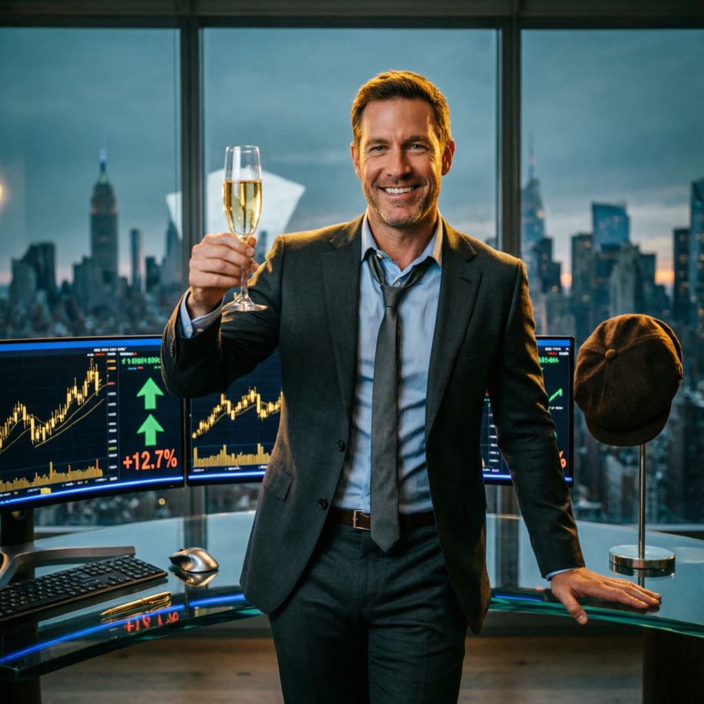Trader celebrating successful payout from Apex funded account