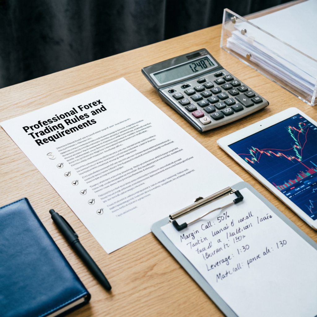 Professional Forex Trading Rules and Requirements Document - PFM Capitals