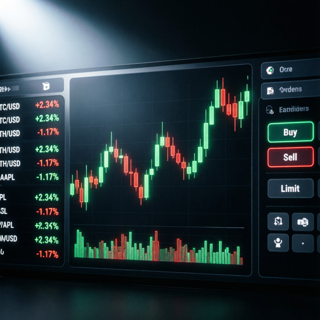 Professional Trading Dashboard - PFM Capitals