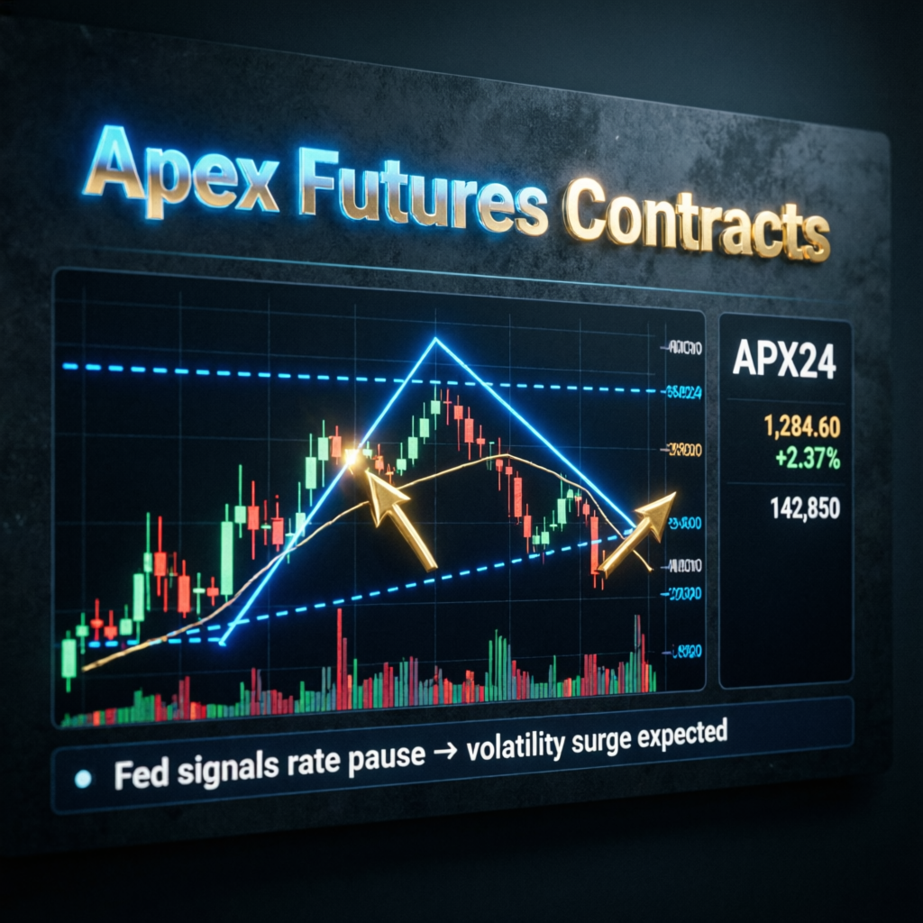 Apex Futures Contracts trading visualization with advanced chart patterns