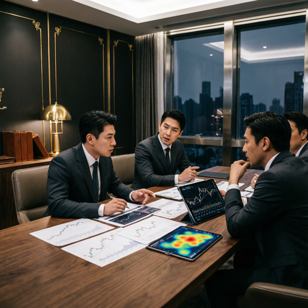 Professional trading team consultation at All Prop Funding