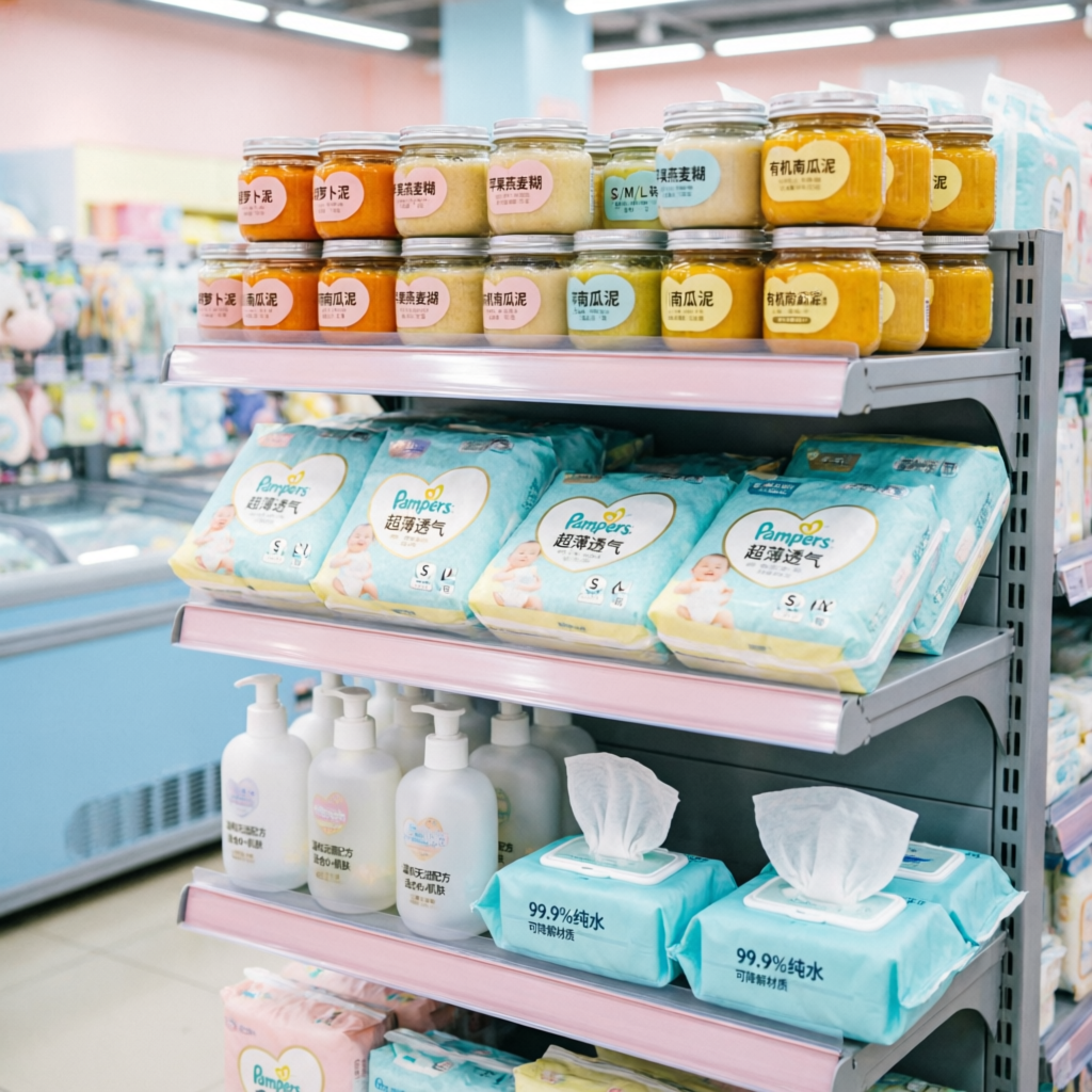 Baby care products diapers and baby food – family grocery store Nalasopara East