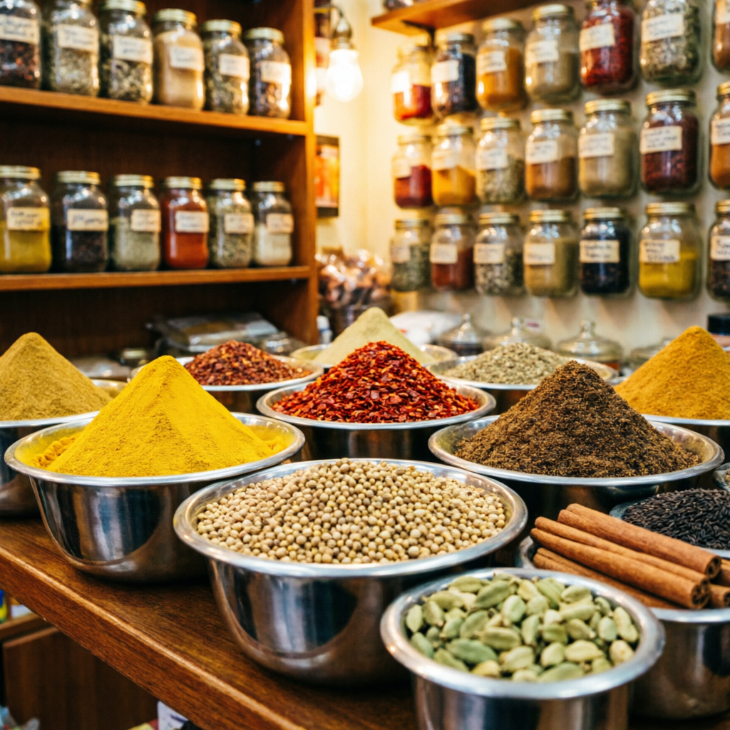 Authentic Indian spices and masala shop in Nalasopara East