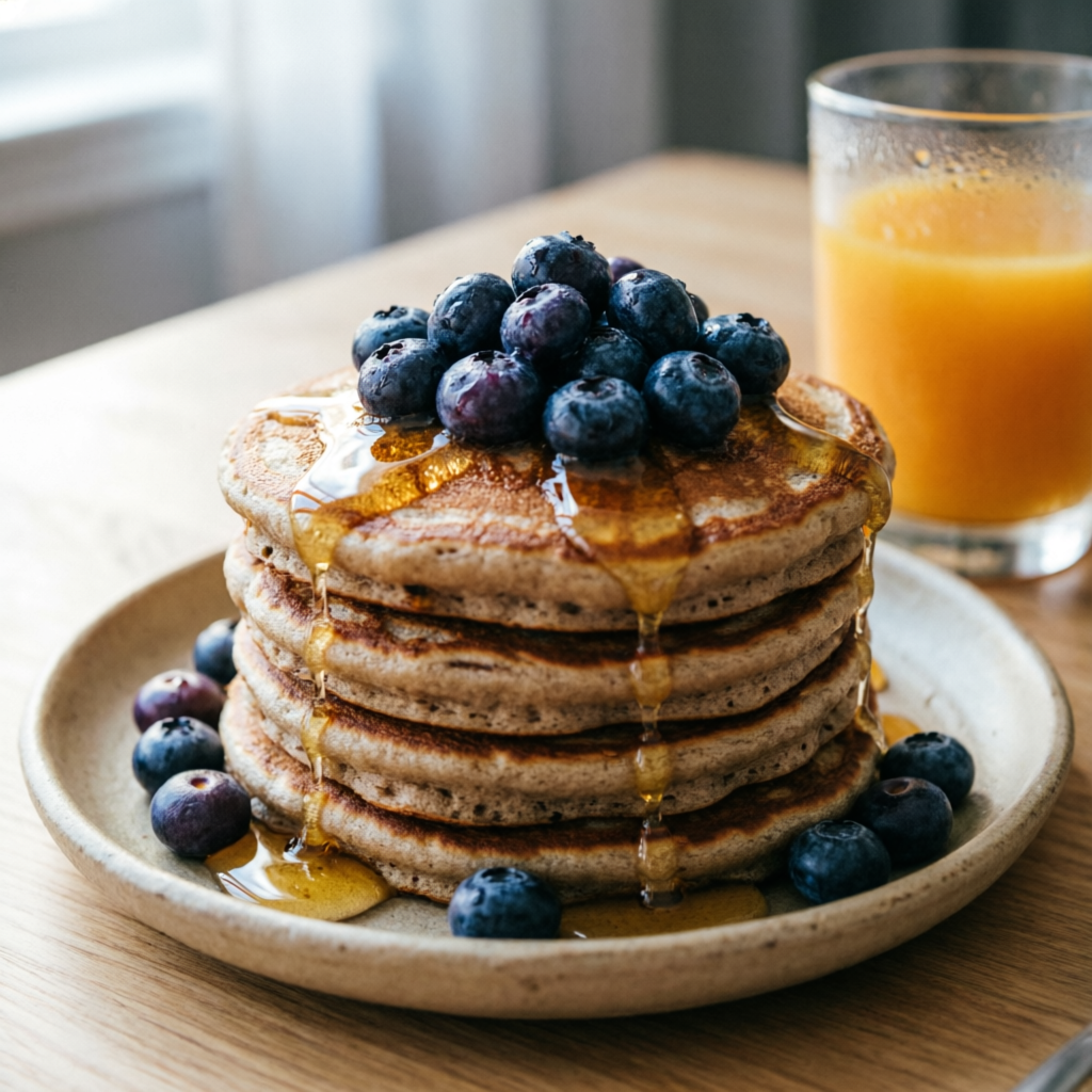 Tortitas de claras, avena y proteína