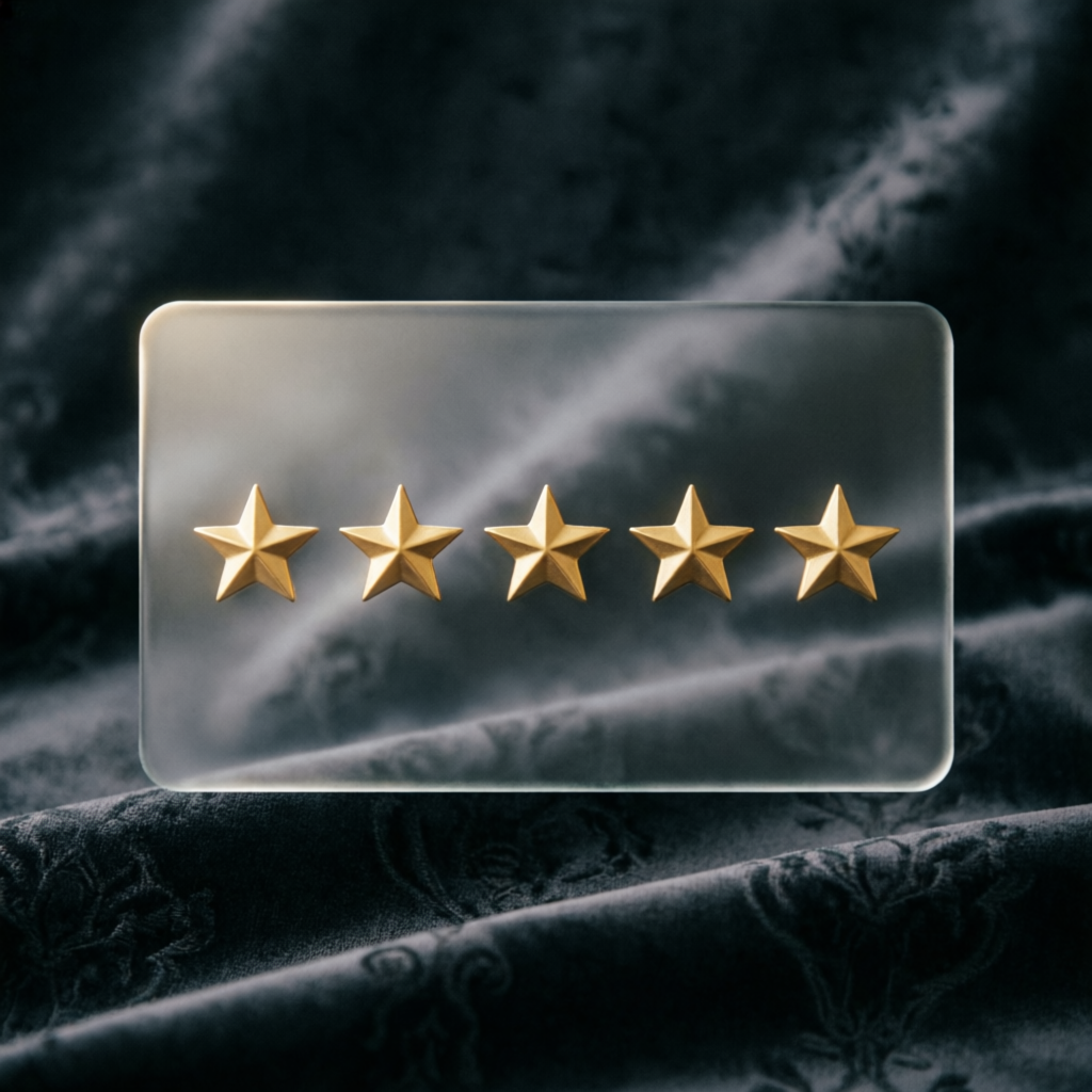 5-star customer reviews