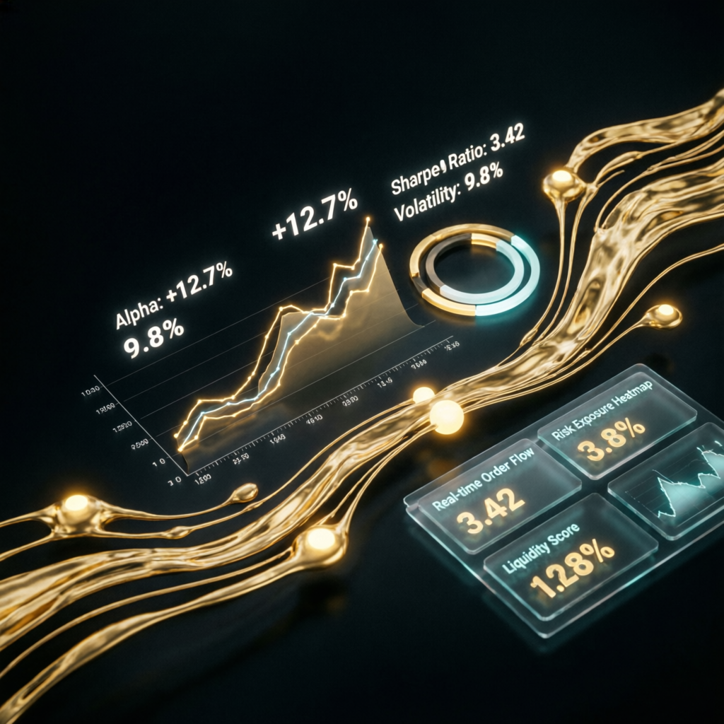 Trading analytics visualization showing Apex evaluation metrics