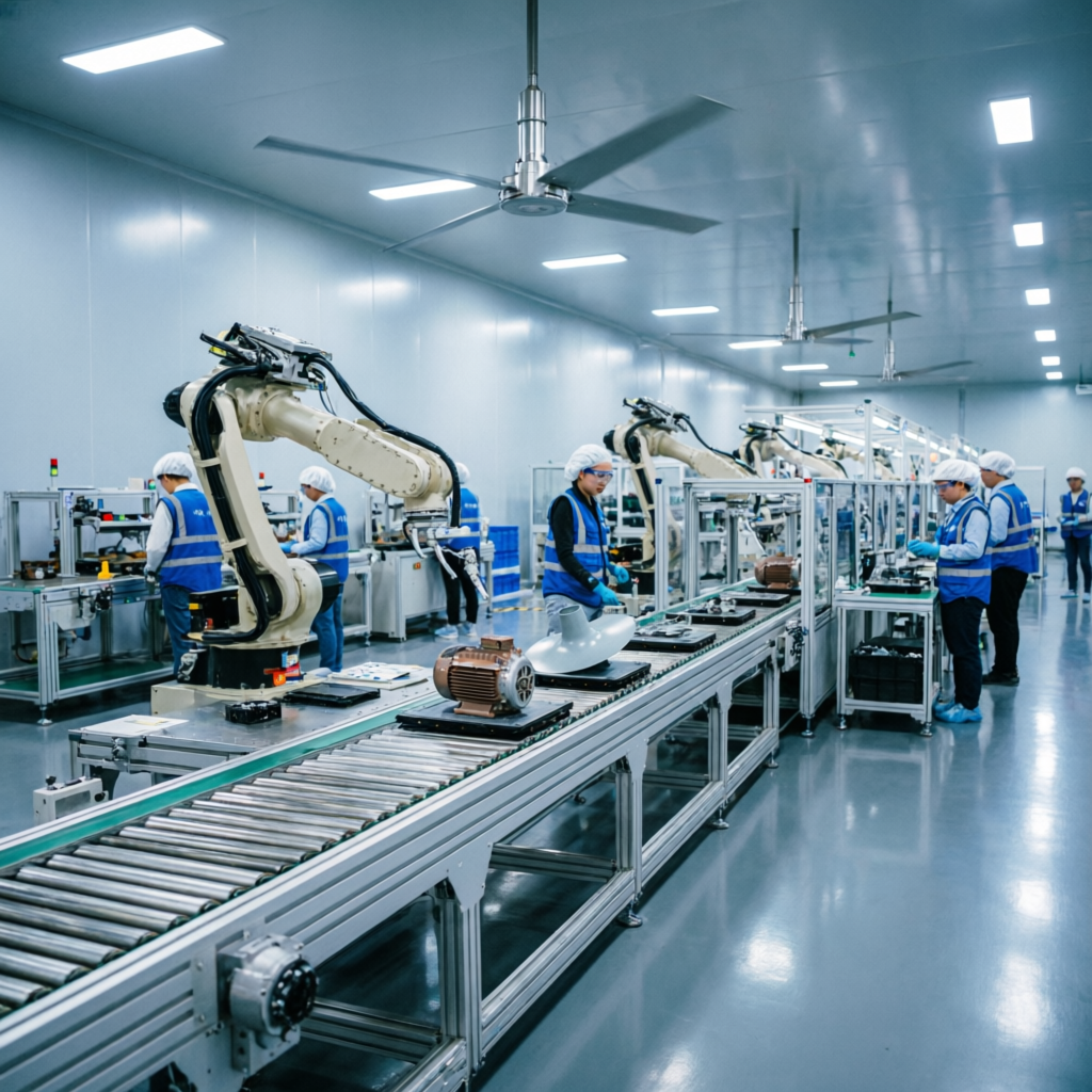 Metro Fans Factory India